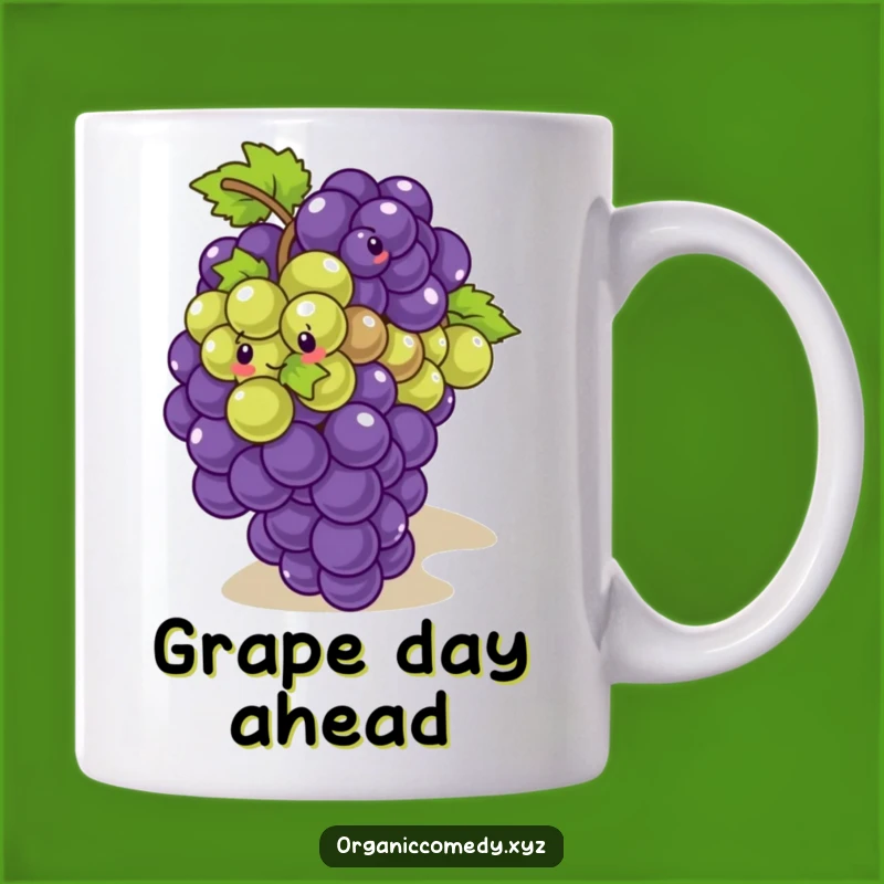 Funny Grapes Tumbling Mug - Playful Fruit Gift for a Good Laugh