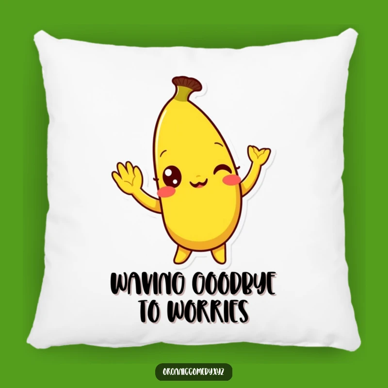 Funny Banana Wave Pillow - Soft Fruit Cartoon Cushion Gift