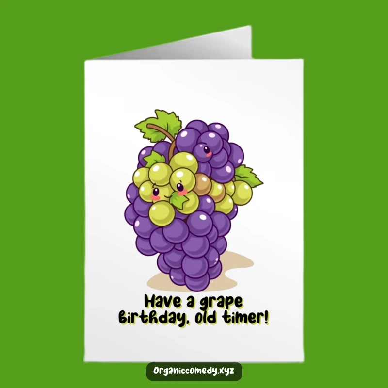 Free Printable Birthday Card: Giggling Grapes, Fun Downloadable Gift!