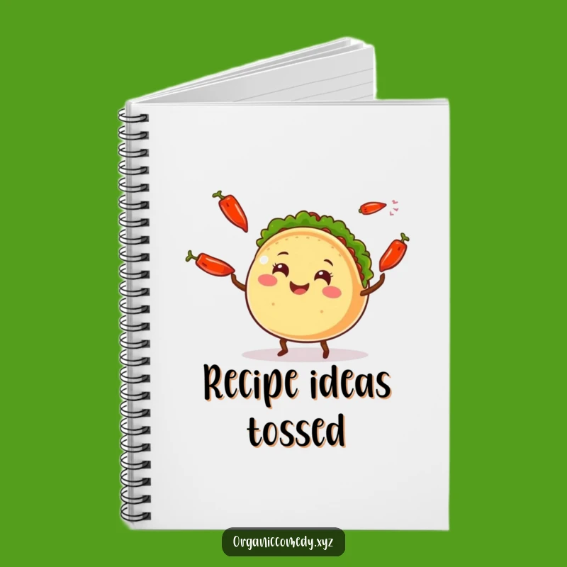 Funny Taco Juggling Notebook: Jot Down Fiesta Ideas with Flavor!