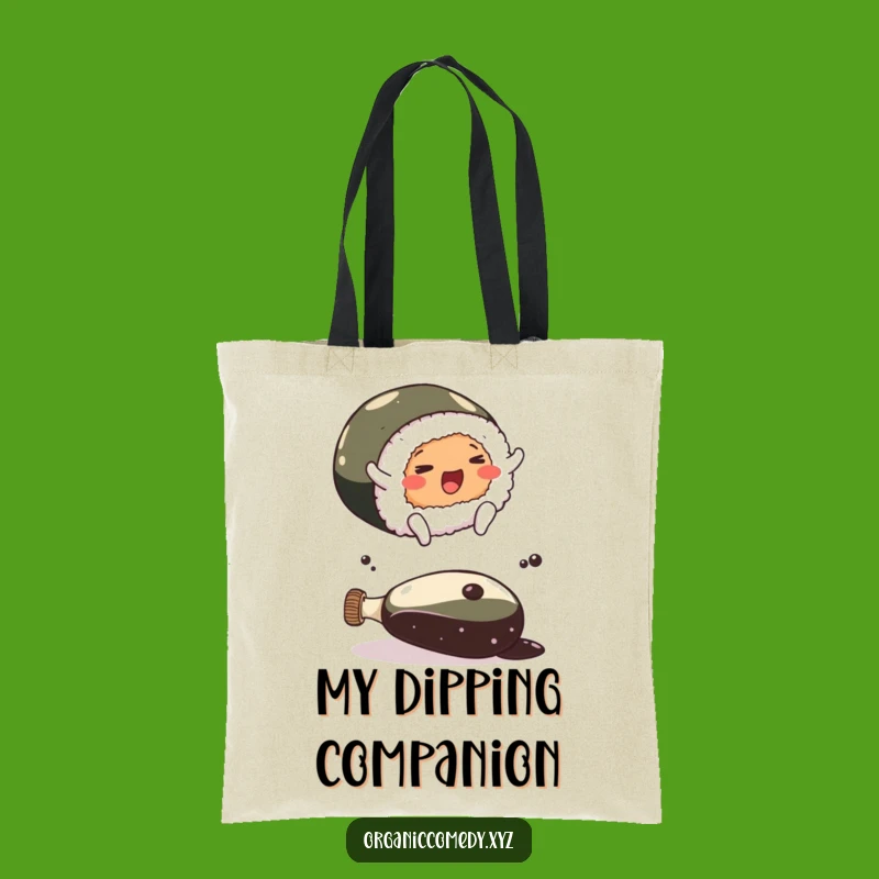 Funny Sushi Leap Tote Bag: Carry Your Fun and Essentials with Style!